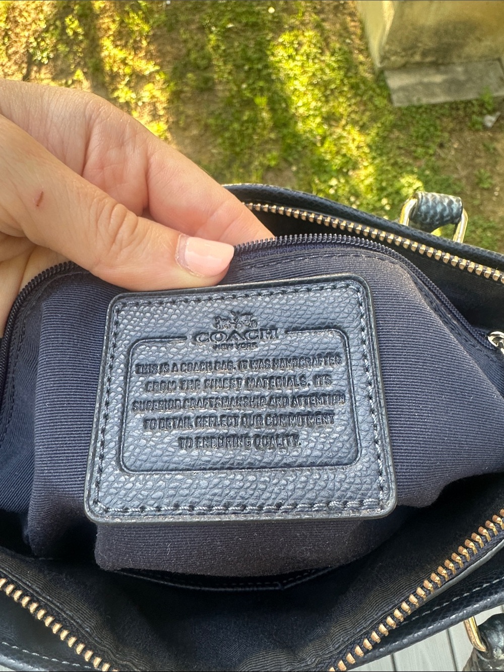 Coach Morgan Satchel in Exotic Trim Leather (Coach F35887) - Picture 13 of 16
